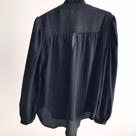 DKNY Black Blouse - Picture 3 of 4